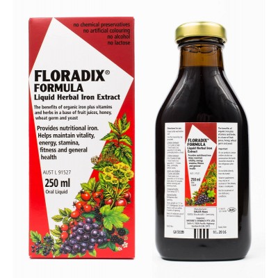 Floradix 铁元 纯天然 补铁补血口服液 250ml